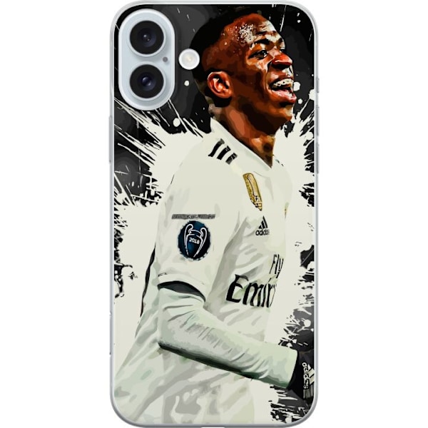 Apple iPhone 16 Plus Gennemsigtig cover Vinicius Junior