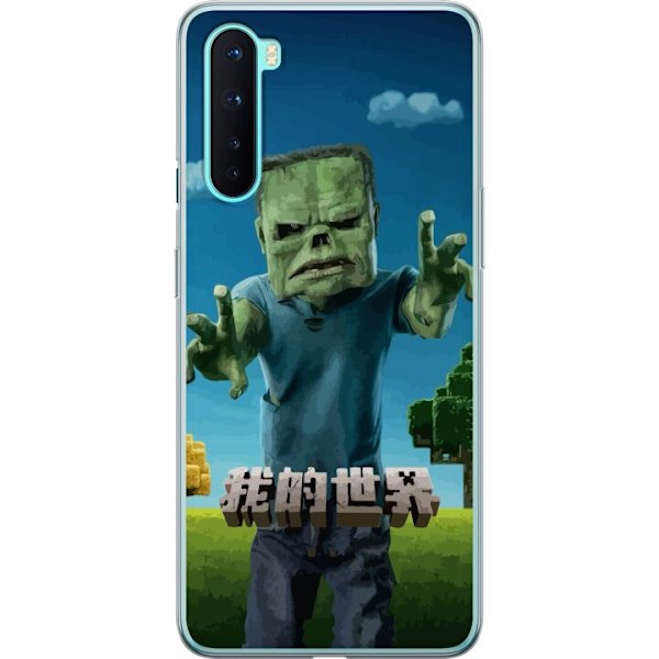 OnePlus Nord Läpinäkyvä kuori A Minecraft Movie