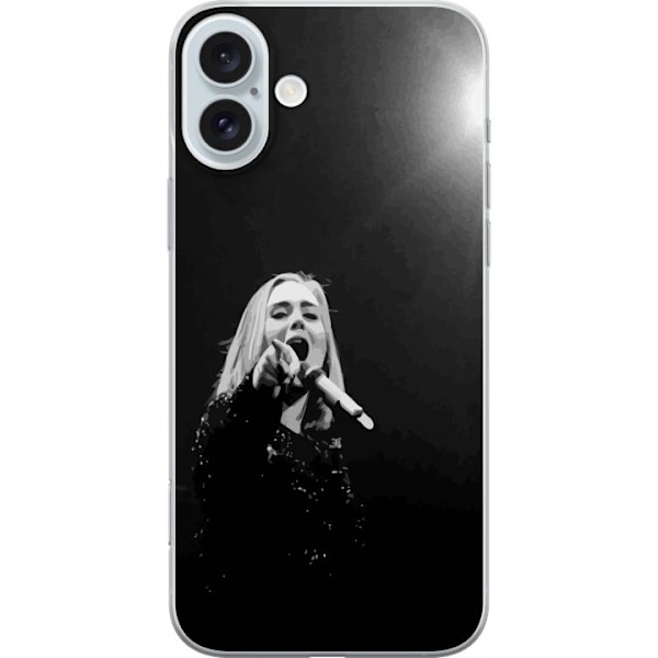 Apple iPhone 16 Plus Gjennomsiktig deksel Adele