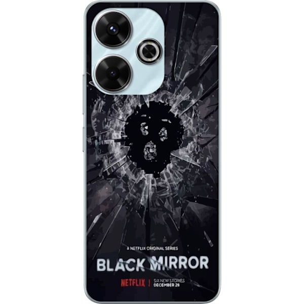 Xiaomi Redmi 13 Gjennomsiktig deksel Black Mirror Sci-Fi Netfl