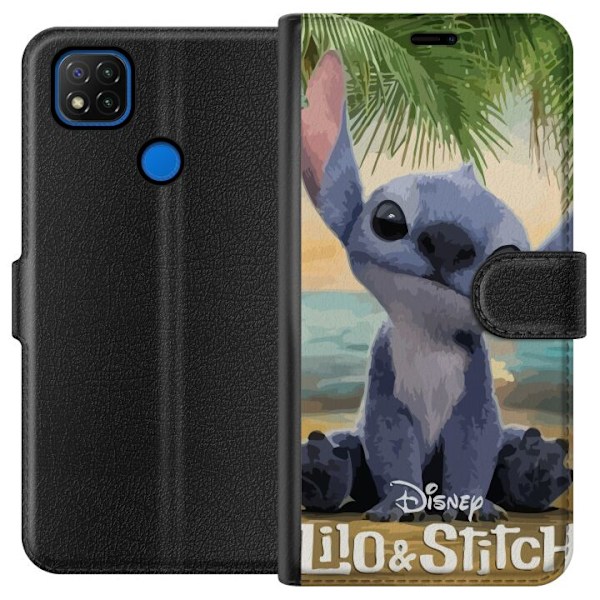 Xiaomi Redmi 9C Tegnebogsetui Kærlig – Med Hjerter & Kawaii