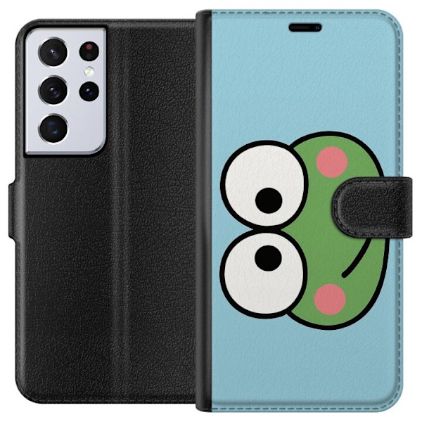 Samsung Galaxy S21 Ultra 5G Plånboksfodral Keroppi Smile