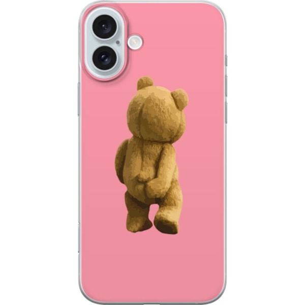 Apple iPhone 16 Plus Genomskinligt Skal Palm Angels Teddy Bear