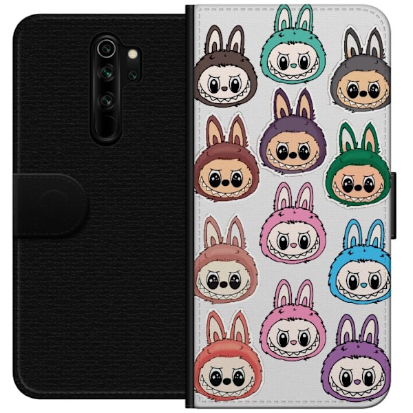 Xiaomi Redmi Note 8 Pro  Tegnebogsetui Labubu Macaron Monster