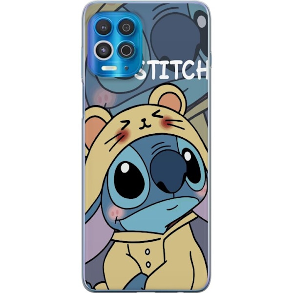 Motorola Edge S Genomskinligt Skal Stitch