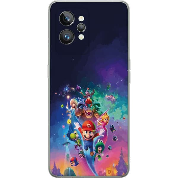 Kompatibelt Mobildeksel til Realme GT2 Pro GSuper Mario flerfarget