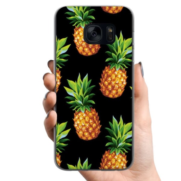 Samsung Galaxy S7 TPU Mobilskal Ananas