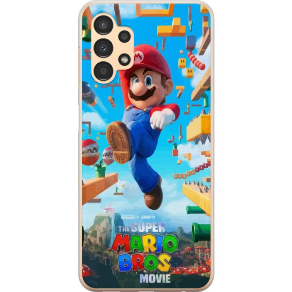 Samsung Galaxy A13 Gennemsigtig cover Super Mario Bros