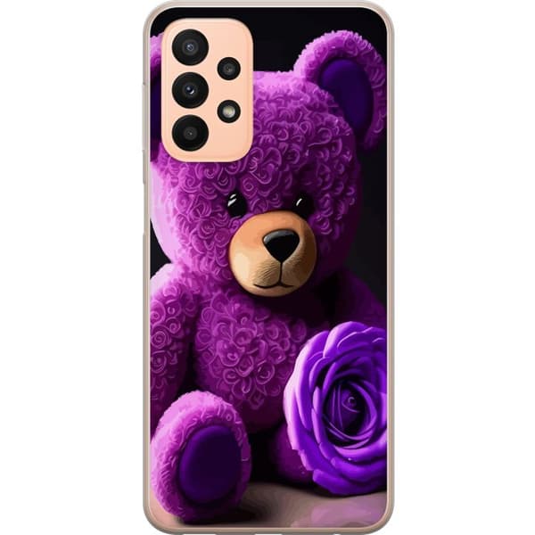 Kompatibelt Mobildeksel til Samsung Galaxy A23 Teddybjørn