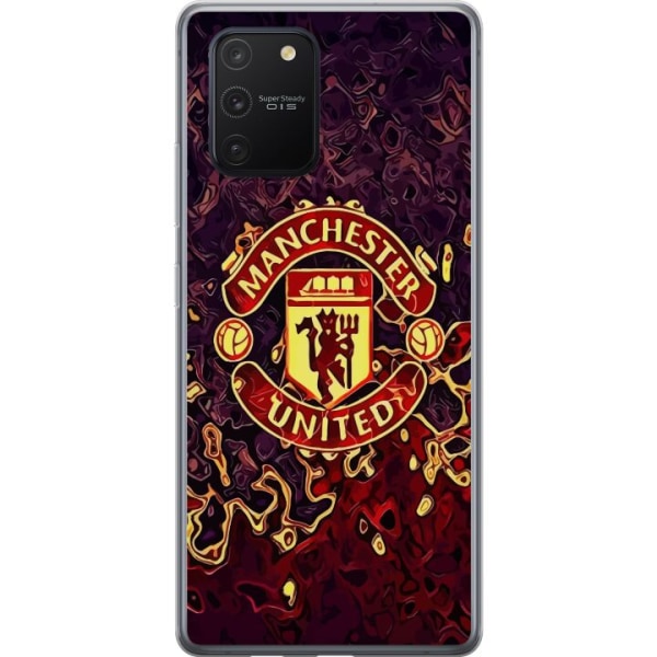 Samsung Galaxy S10 Lite Gjennomsiktig deksel Manchester United