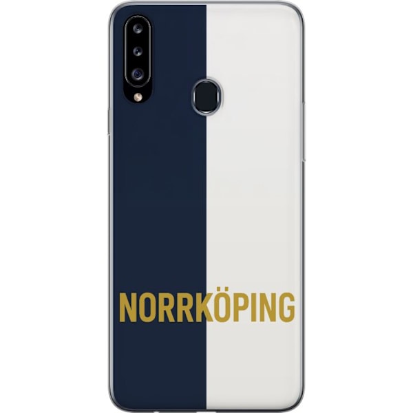Samsung Galaxy A20s Läpinäkyvä kuori Norrköping – jalkapallo