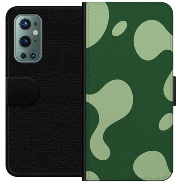 Kompatibel Tegnebogsetui til OnePlus 9 Pro Matcha-smeltning grøn