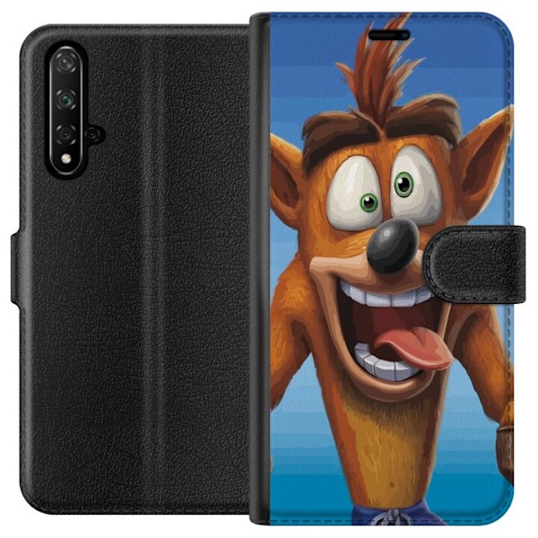 Honor 20 Plånboksfodral Crash Bandicoot