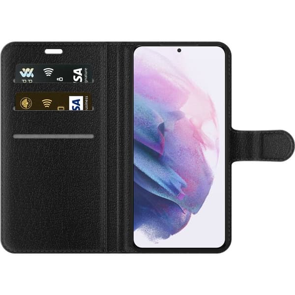 Kompatibel Tegnebogsetui til Samsung Galaxy S21 Leopard