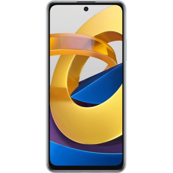 Xiaomi Poco M4 Pro 5G Gennemsigtig cover Fortnite - Ninja Blue