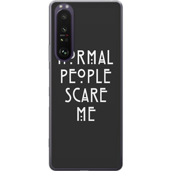 Sony Xperia 1 III Läpinäkyvä kuori Normaali