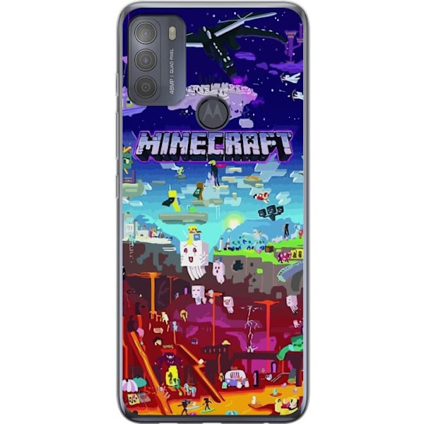 Motorola Moto G50 Skal / Mobilskal - MineCraft