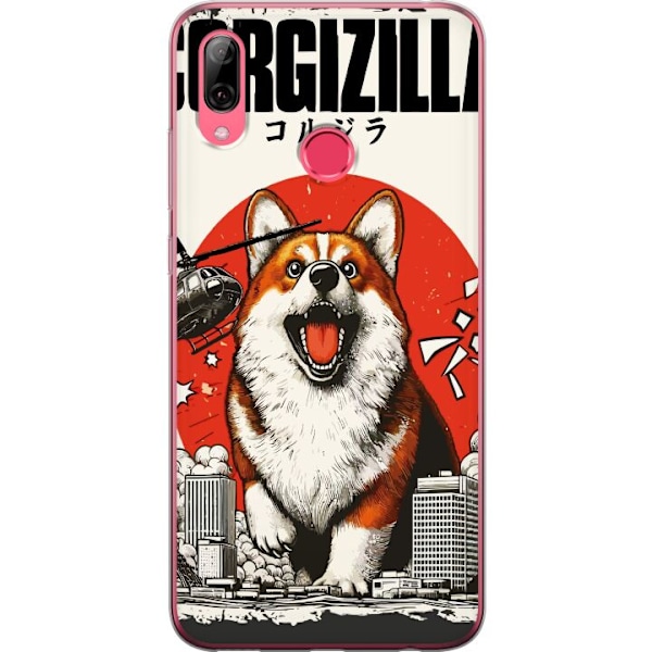 Huawei Y7 (2019) Gennemsigtig cover Corgizilla