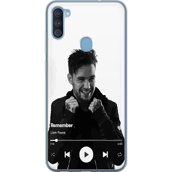 Samsung Galaxy A11 Genomskinligt Skal Liam Payne