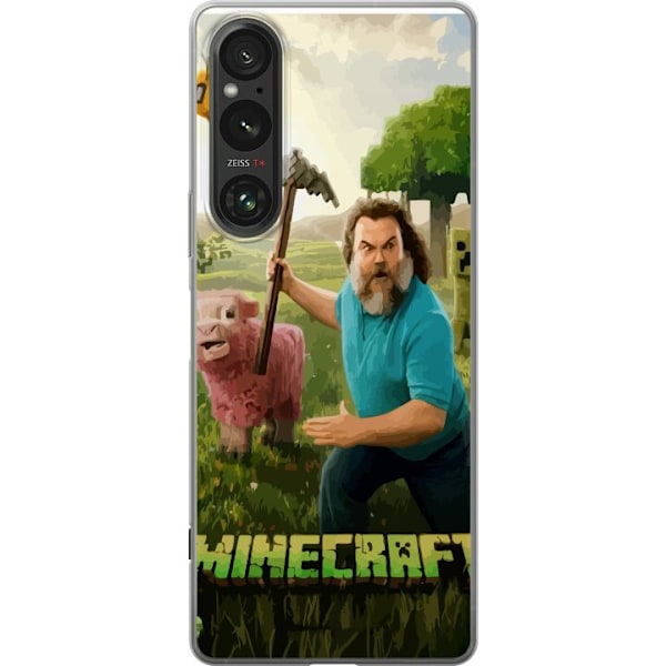 Sony Xperia 1 V Läpinäkyvä kuori A Minecraft Movie