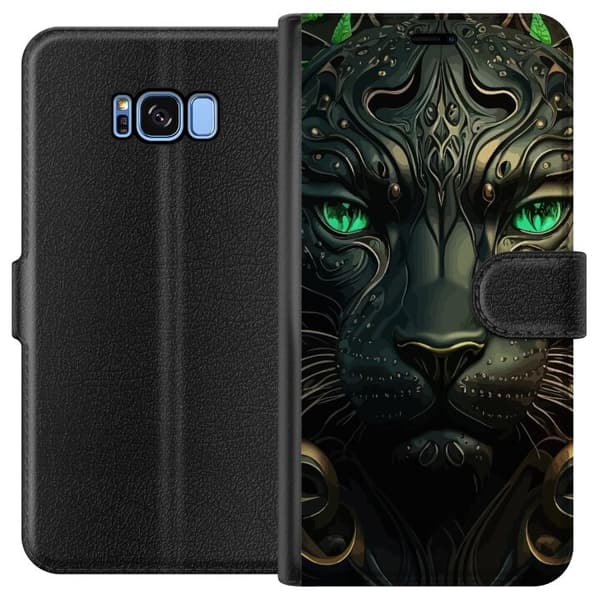 Kompatibelt Lommeboketui til Samsung Galaxy S8 Panther