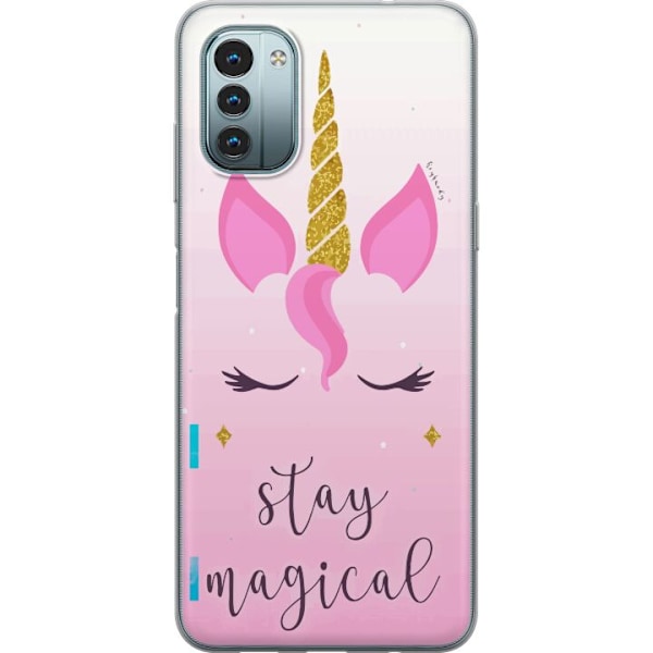 Nokia G11 Gjennomsiktig deksel Unicornsikt