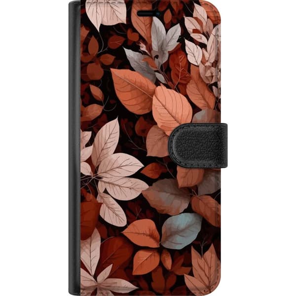 Kompatibelt Plånboksfodral till Apple iPhone 12 Höst och Löv