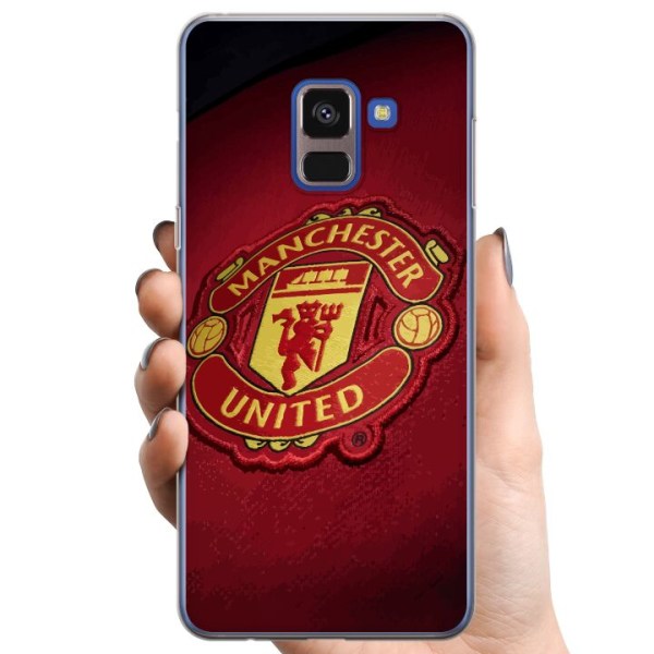 Samsung Galaxy A8 (2018) TPU Mobilcover Manchester United FC