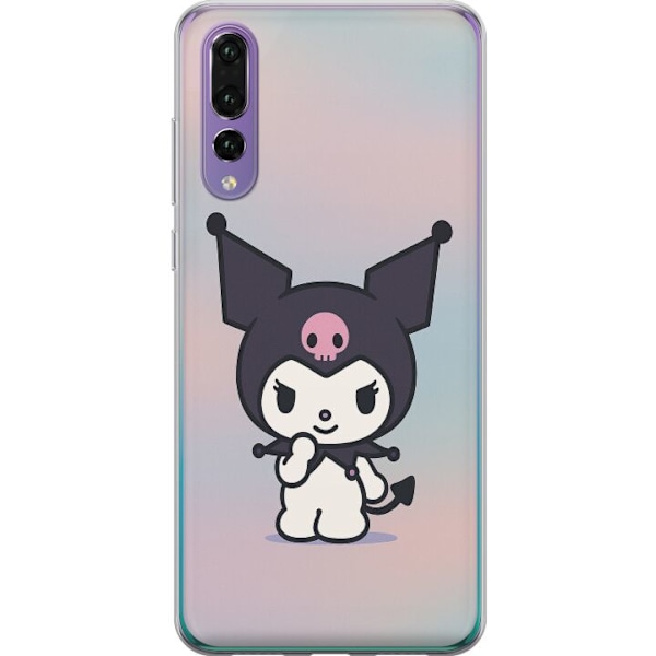 Huawei P20 Pro Gjennomsiktig deksel Kawaii Sanrio Kuromi