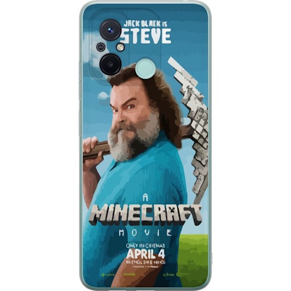 Xiaomi Redmi 12C Genomskinligt Skal A Minecraft Movie