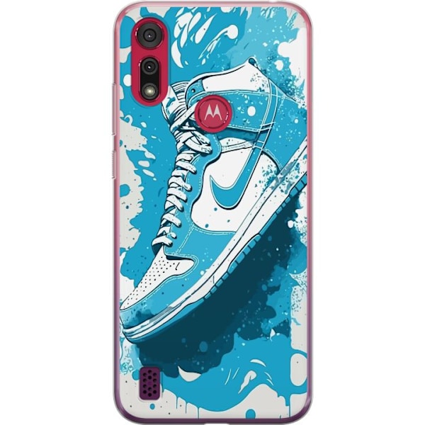 Motorola Moto E6s (2020) Gennemsigtig cover Nike