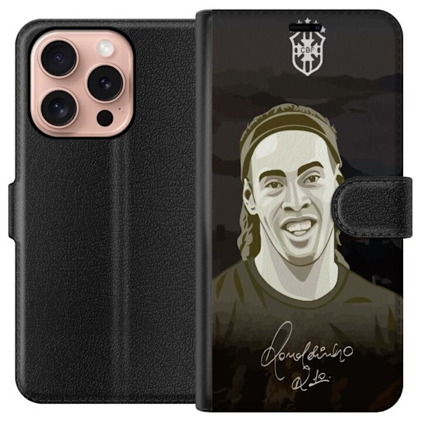 Apple iPhone 16 Pro Lompakkokotelo Ronaldinho