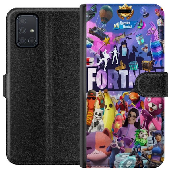 Samsung Galaxy A71 Lommeboketui Fortnite Skins Emotes Battle R