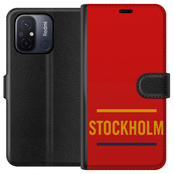 Xiaomi Redmi 12C Lommeboketui Stockholm – Hockey