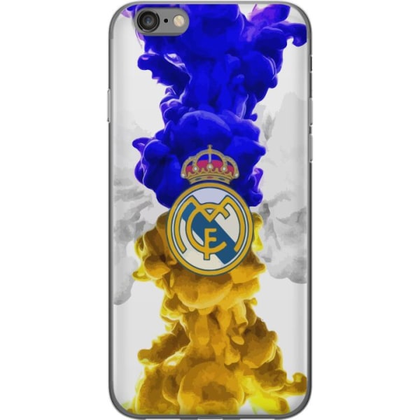 Apple iPhone 6s Genomskinligt Skal Real Madrid Färger