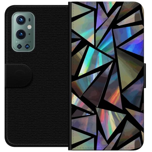 Yhteensopiva Lompakkokotelo OnePlus 9 Pro 3D Heijastus