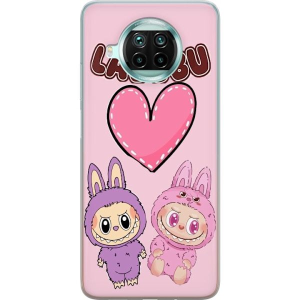 Xiaomi Mi 10T Lite 5G Läpinäkyvä kuori Labubu Pink Monster