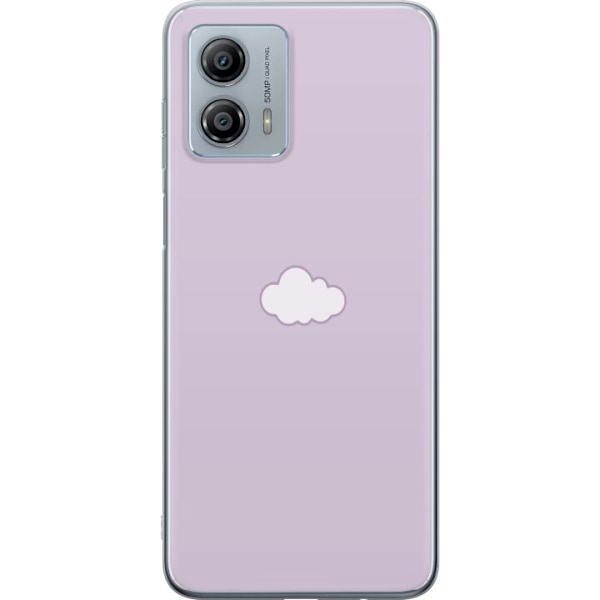 Motorola Moto G53 Gjennomsiktig deksel Lilla Sky - minimalisti