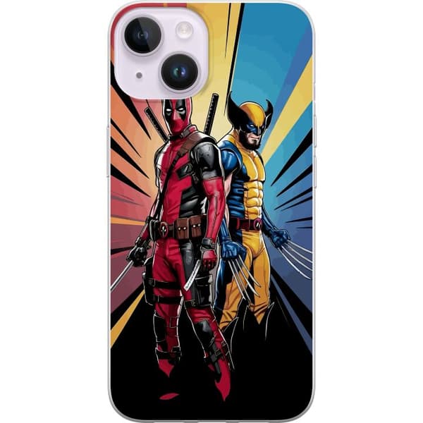 Kompatibelt Mobildeksel til Apple iPhone 14 Wolverine