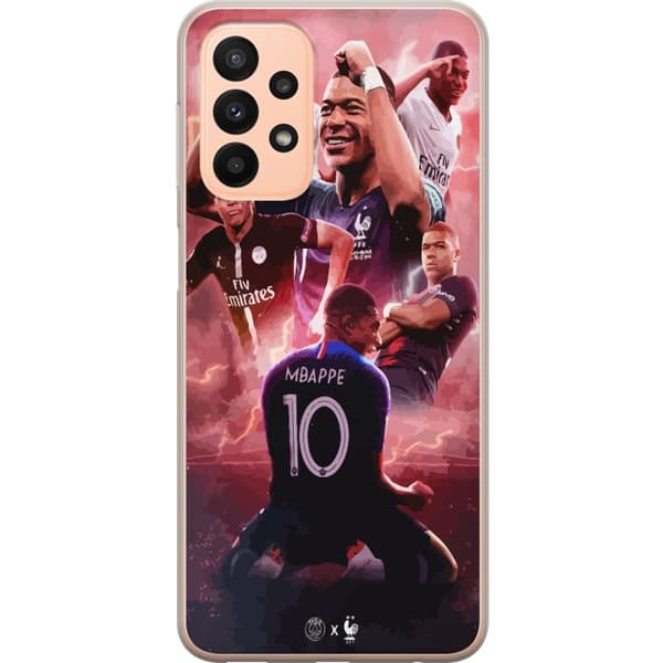 Kompatibelt Mobildeksel til Samsung Galaxy A23 Mbappe
