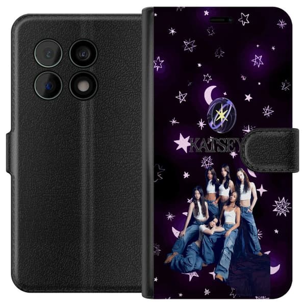 Kompatibelt Lommeboketui til OnePlus 10 Pro KATSEYE lila