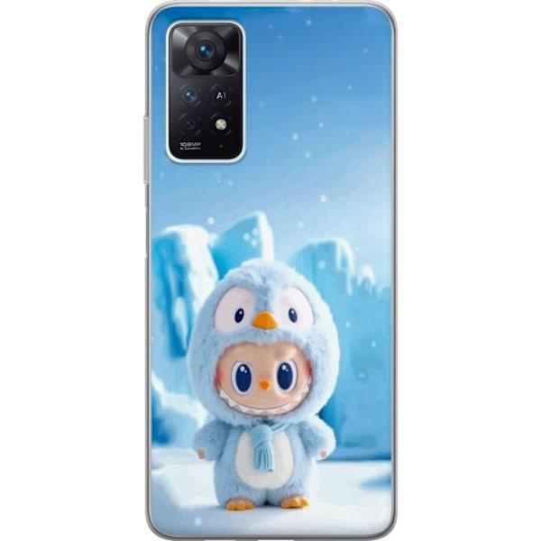 Xiaomi Redmi Note 11 Pro 5G Läpinäkyvä kuori musta ritari fortnite