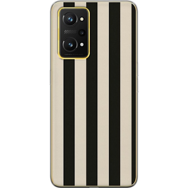 Realme GT Neo 3T Genomskinligt Skal Line Flow