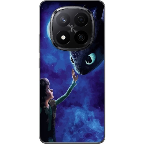Xiaomi Redmi Note 14 Pro+ Genomskinligt Skal Draktränaren How to Train Your Dragon