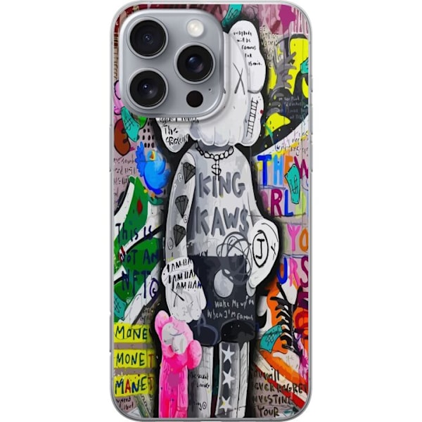 Apple iPhone 16 Pro Max Gjennomsiktig deksel Graffiti