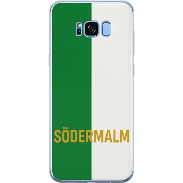 Samsung Galaxy S8+ Läpinäkyvä kuori Södermalm - jalkapallo