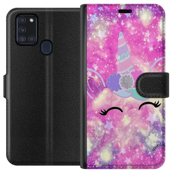 Samsung Galaxy A21s Tegnebogsetui Enicorn