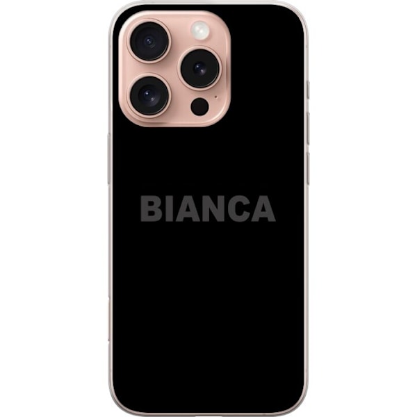 Apple iPhone 16 Pro Läpinäkyvä kuori Bianca