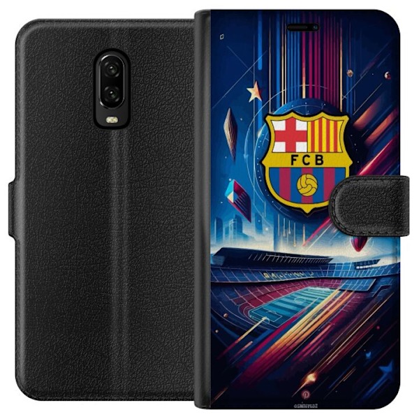 OnePlus 6T Lompakkokotelo FC Barcelona