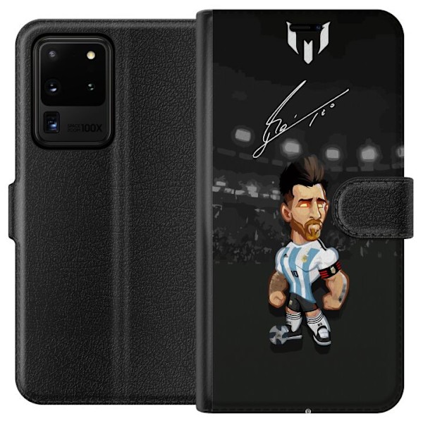 Samsung Galaxy S20 Ultra Plånboksfodral Messi